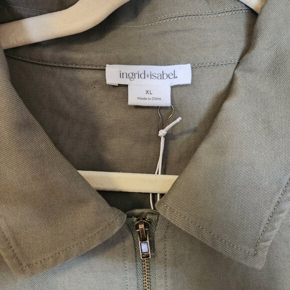 The Short Olive Maternity Utility Coverall Ingrid+Isabel Sold Out - Picture 6 of 6